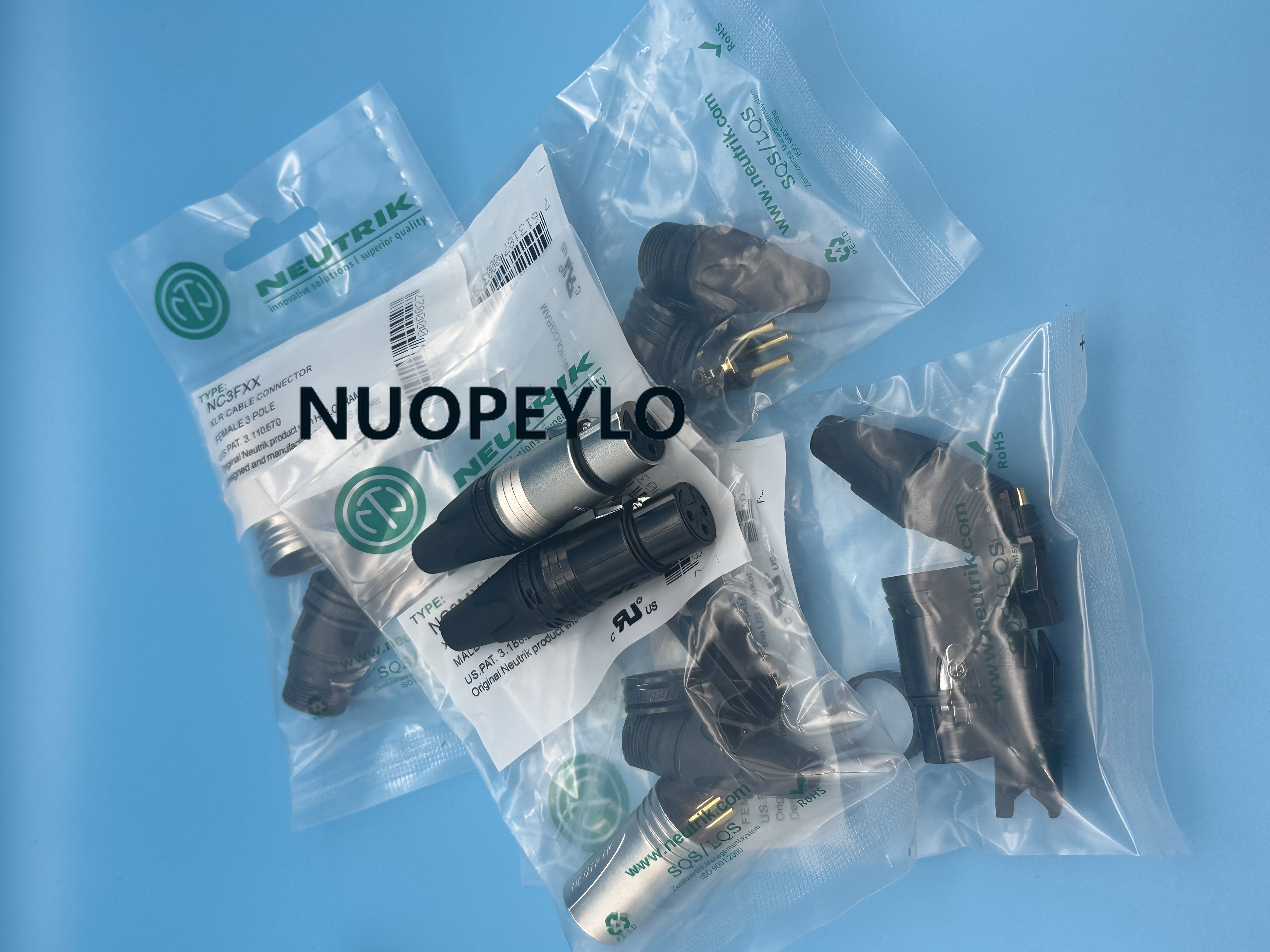 Xlr Microphone Condenser - NEUTRIK connector NC3MXX & NC3FXX Male