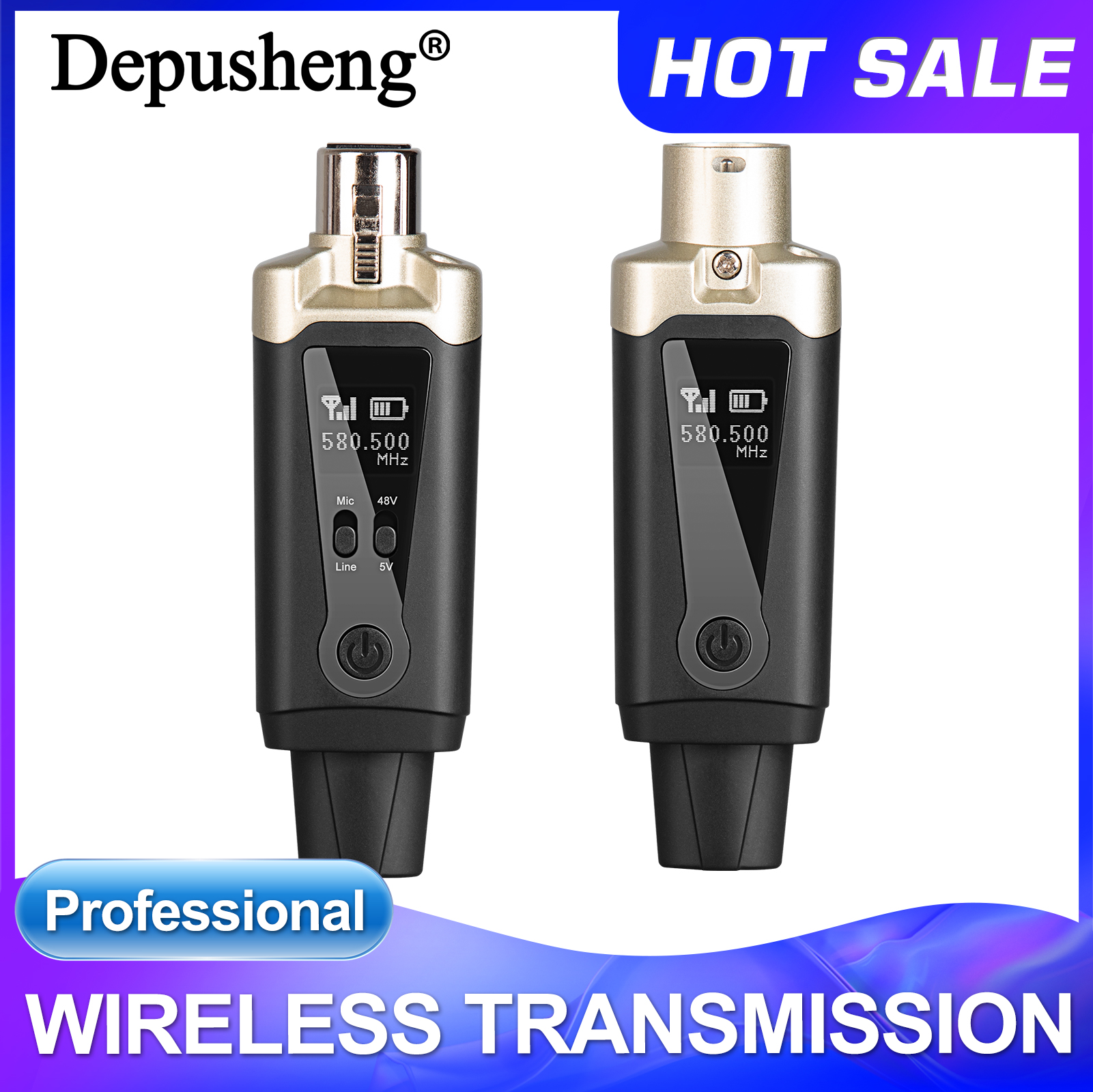 Xlr Microphone Condenser - Wireless Microphone System XLR Mic Converter