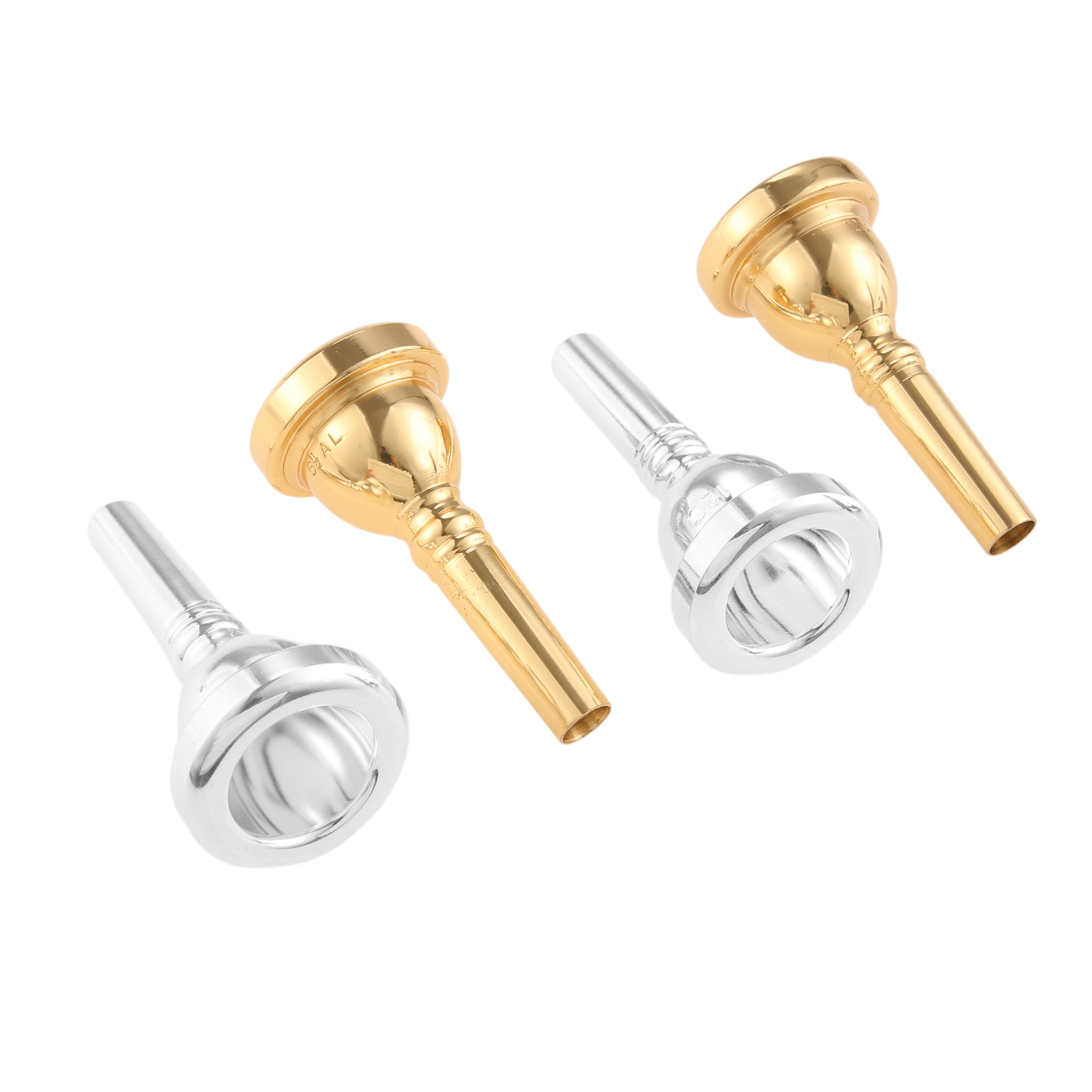 1PC Silver/Gold Trombone Mouth - Trombone Mouthpiece のレビューと価格