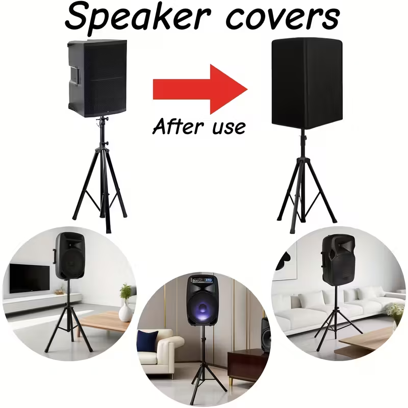 Durable Black 210D Oxford Clot - Speaker Stand Tripod のレビューと価格