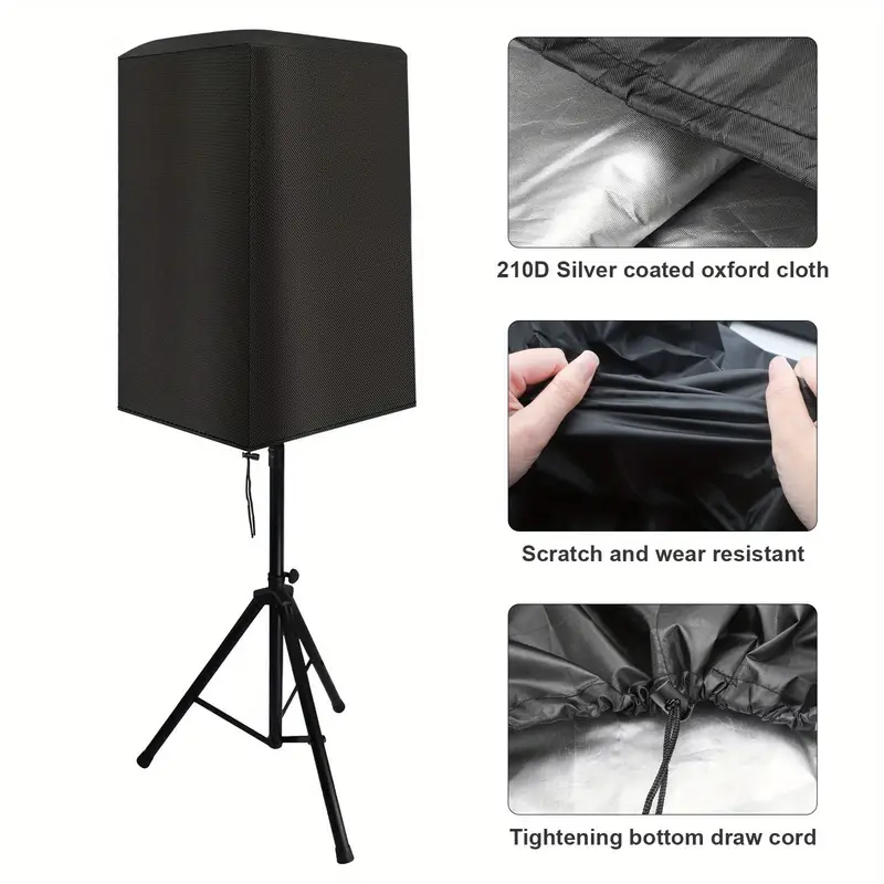 Durable Black 210D Oxford Clot - Speaker Stand Tripod のレビューと価格