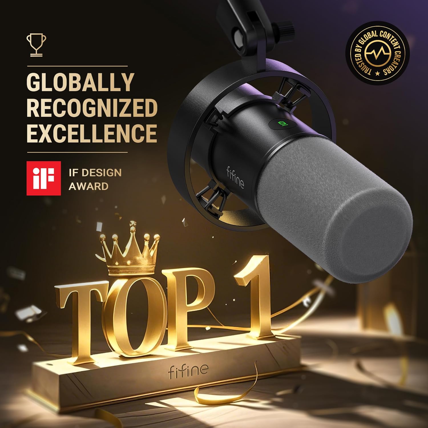 Dynamic XLR/USB Podcast Microp - Xlr Microphone Condenser のレビューと価格