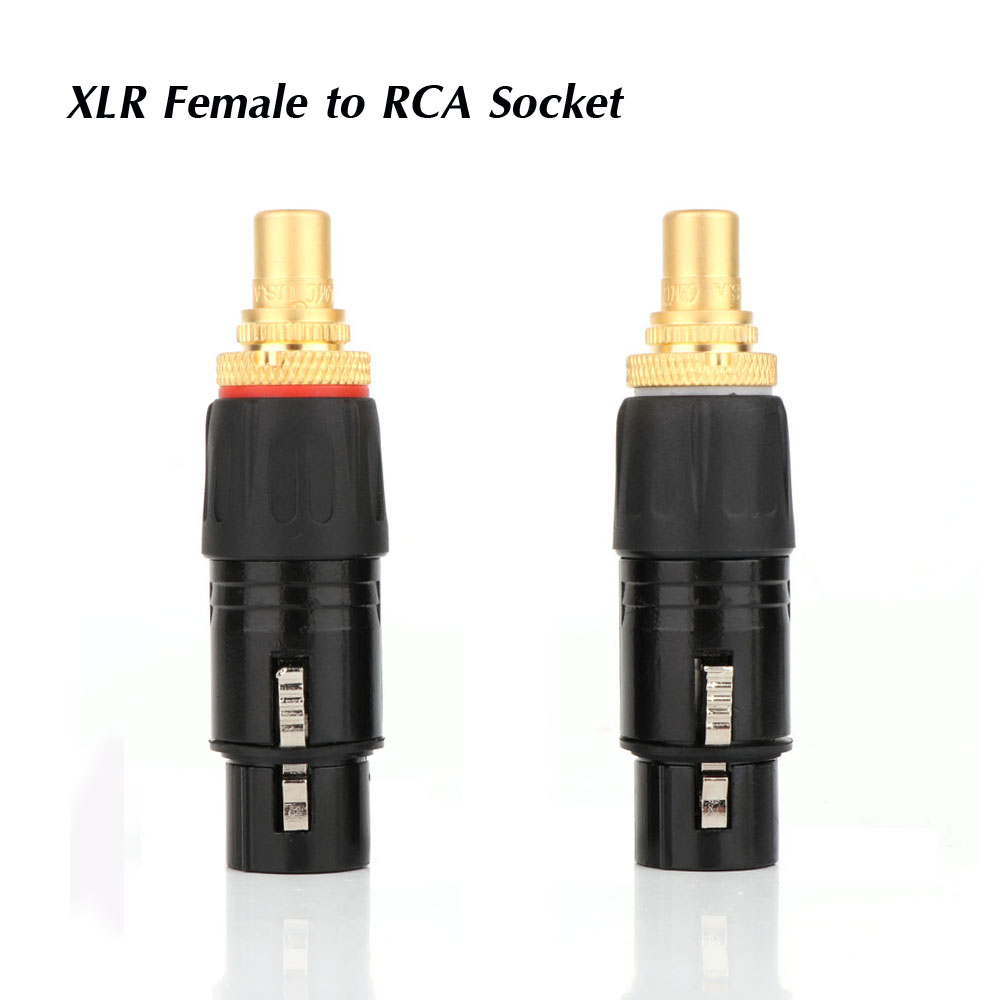 2PC NEUTRIK XLR male to RCA Fe - Xlr Microphone Condenser のレビューと価格