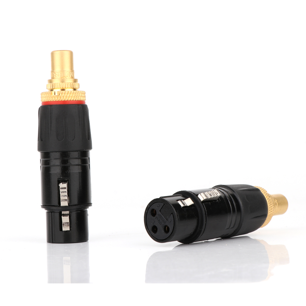 2PC NEUTRIK XLR male to RCA Fe - Xlr Microphone Condenser のレビューと価格