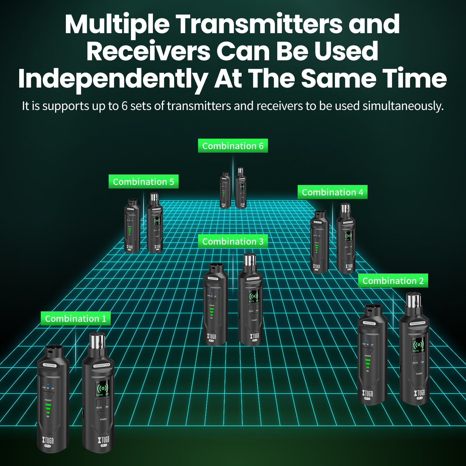 2.4G Updated XLR Transmitter a - Xlr Microphone Condenser のレビューと価格