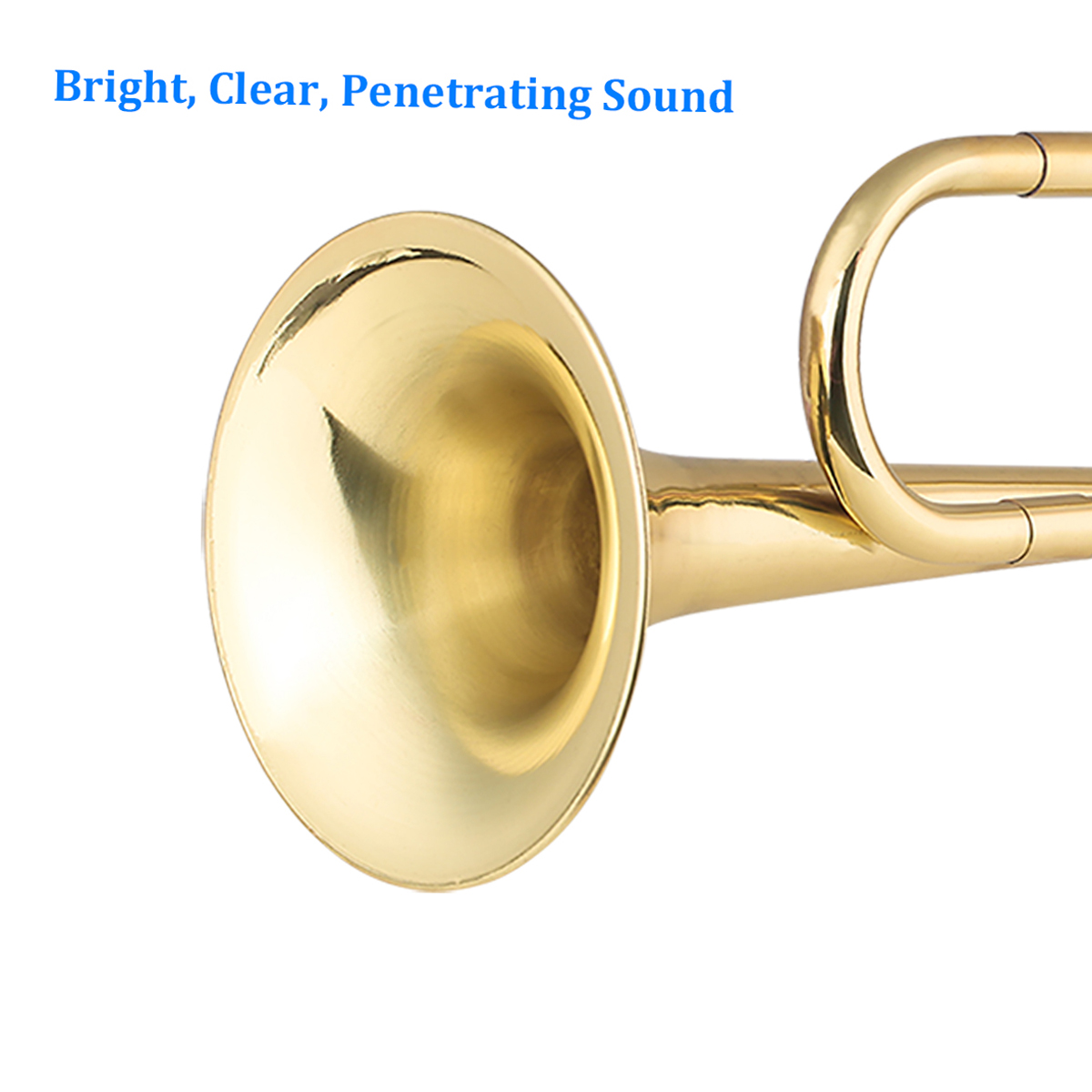 Brass C Bugle Call Gold-Plated - Trombone Mouthpiece のレビューと価格