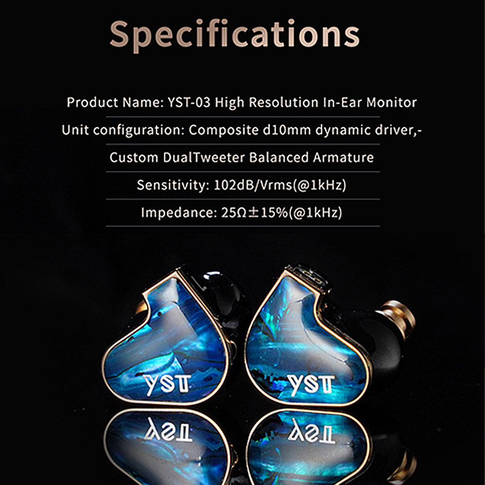 Clearance YST03 JIAO In Ear Ea - In Ear Monitor Iem のレビューと価格