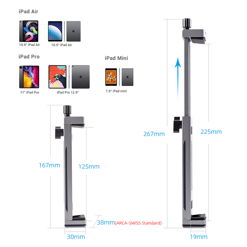 Universal Aluminum Alloy Table - Speaker Stand Tripod のレビューと価格
