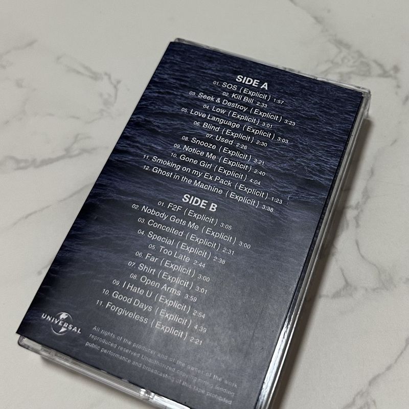 Western R&B Music Cassette Tap - Audio Music Lyrics のレビューと価格
