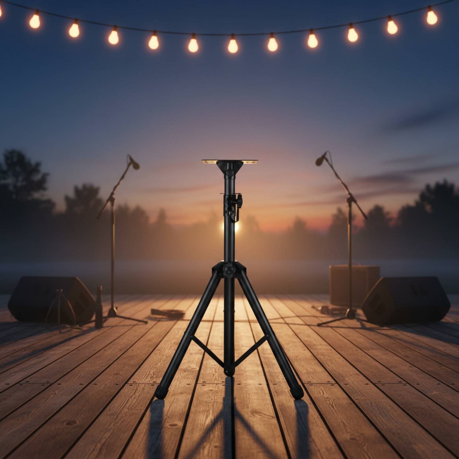 Tripod Speaker Stand Flat Top  - Speaker Stand Tripod のレビューと価格