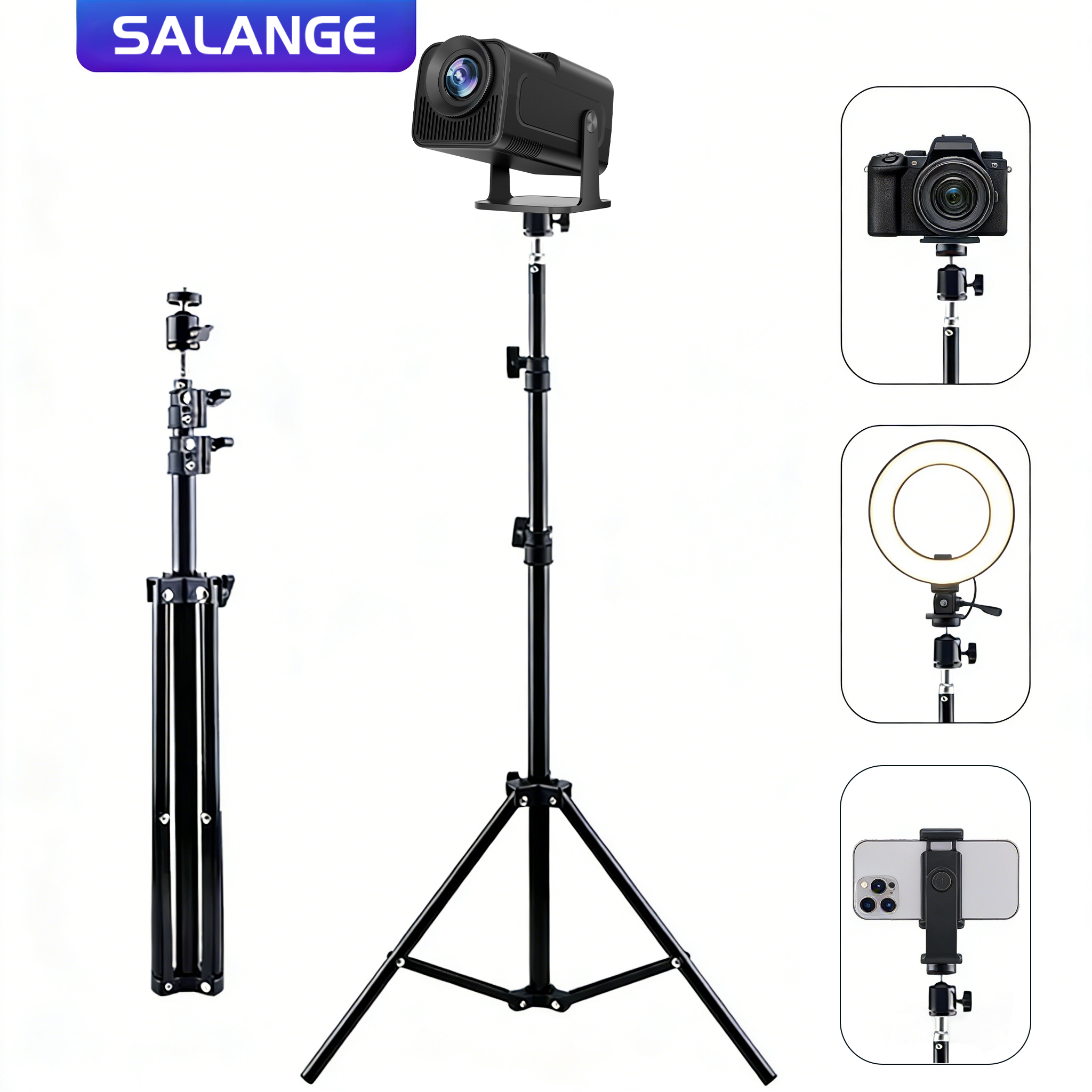 Projector Bracket Travel Tripo - Speaker Stand Tripod のレビューと価格