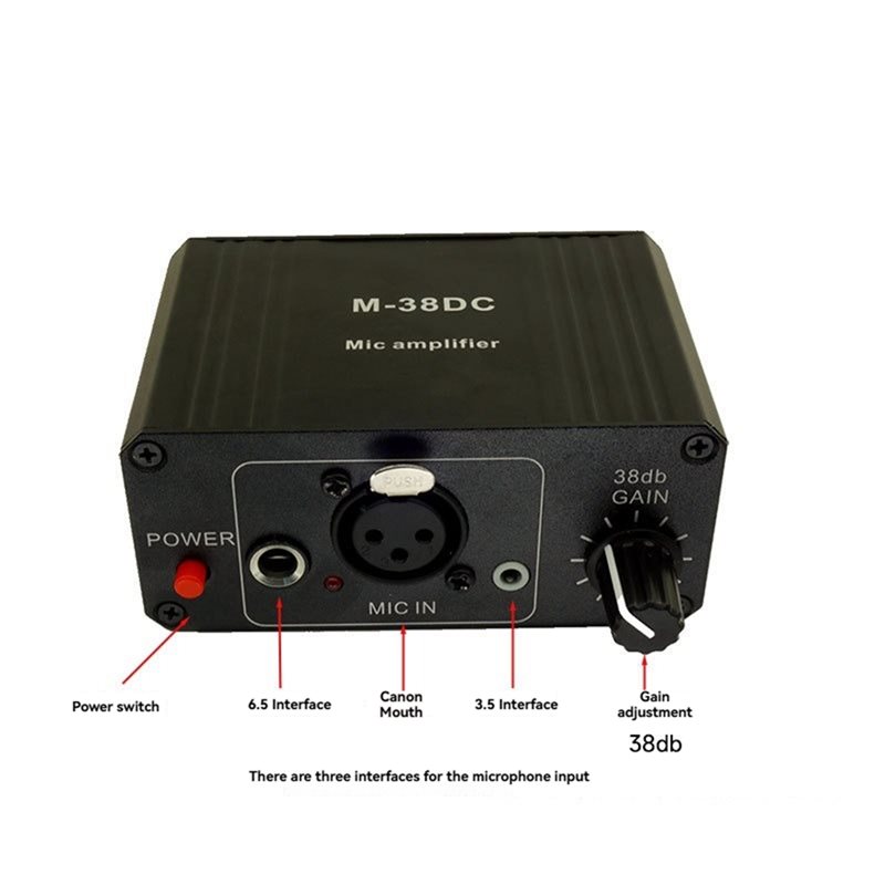 ABJF-Protable Microphone Pream - Xlr Microphone Condenser のレビューと価格