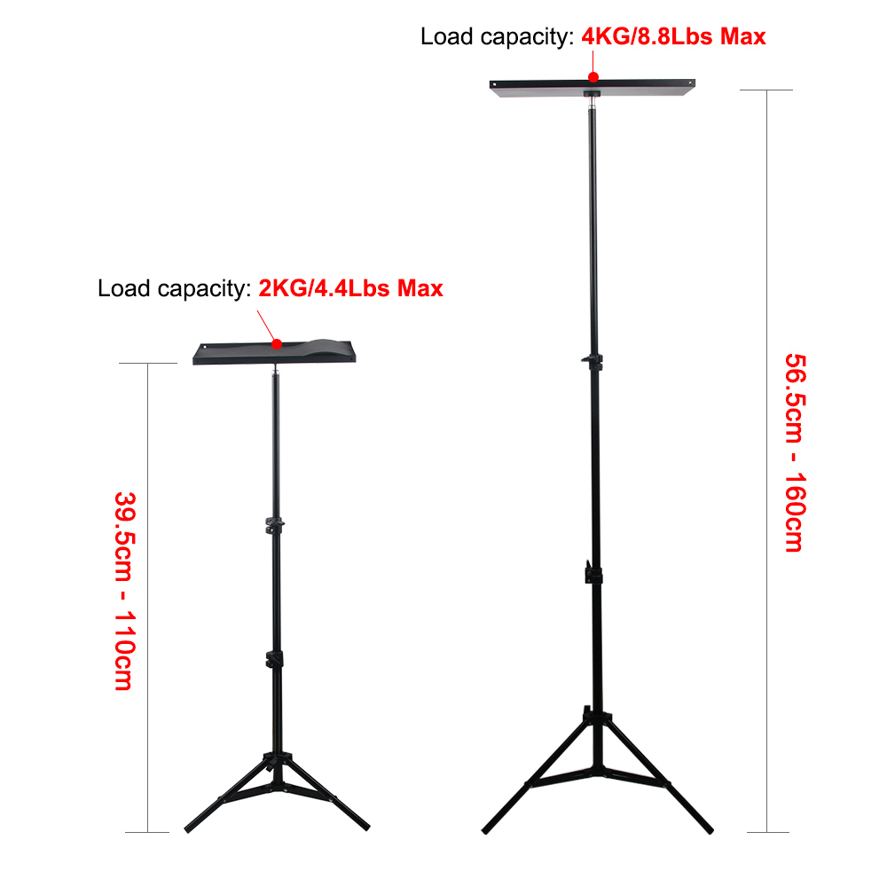 110cm 160cm Adjustable Univers - Speaker Stand Tripod のレビューと価格