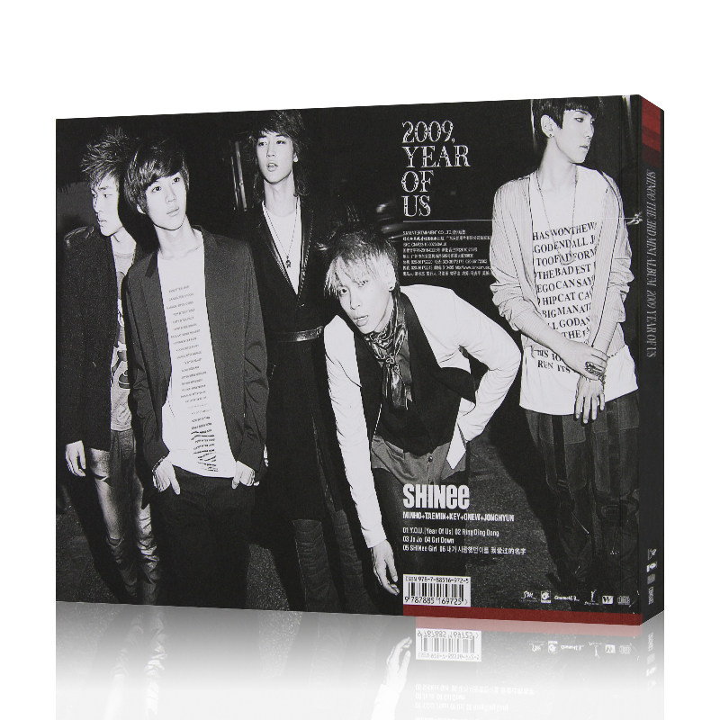 SHINEE 2009 YEAR OF US Today I - Audio Music Lyrics のレビューと価格
