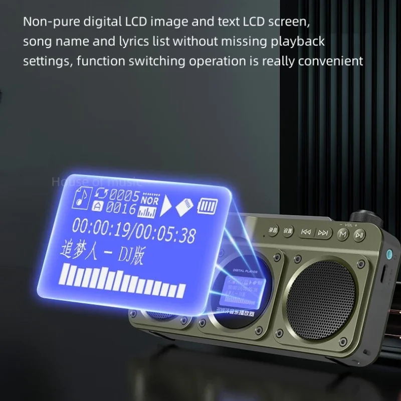 Portable F28 FM Radio Hi-fi So - Audio Music Lyrics のレビューと価格