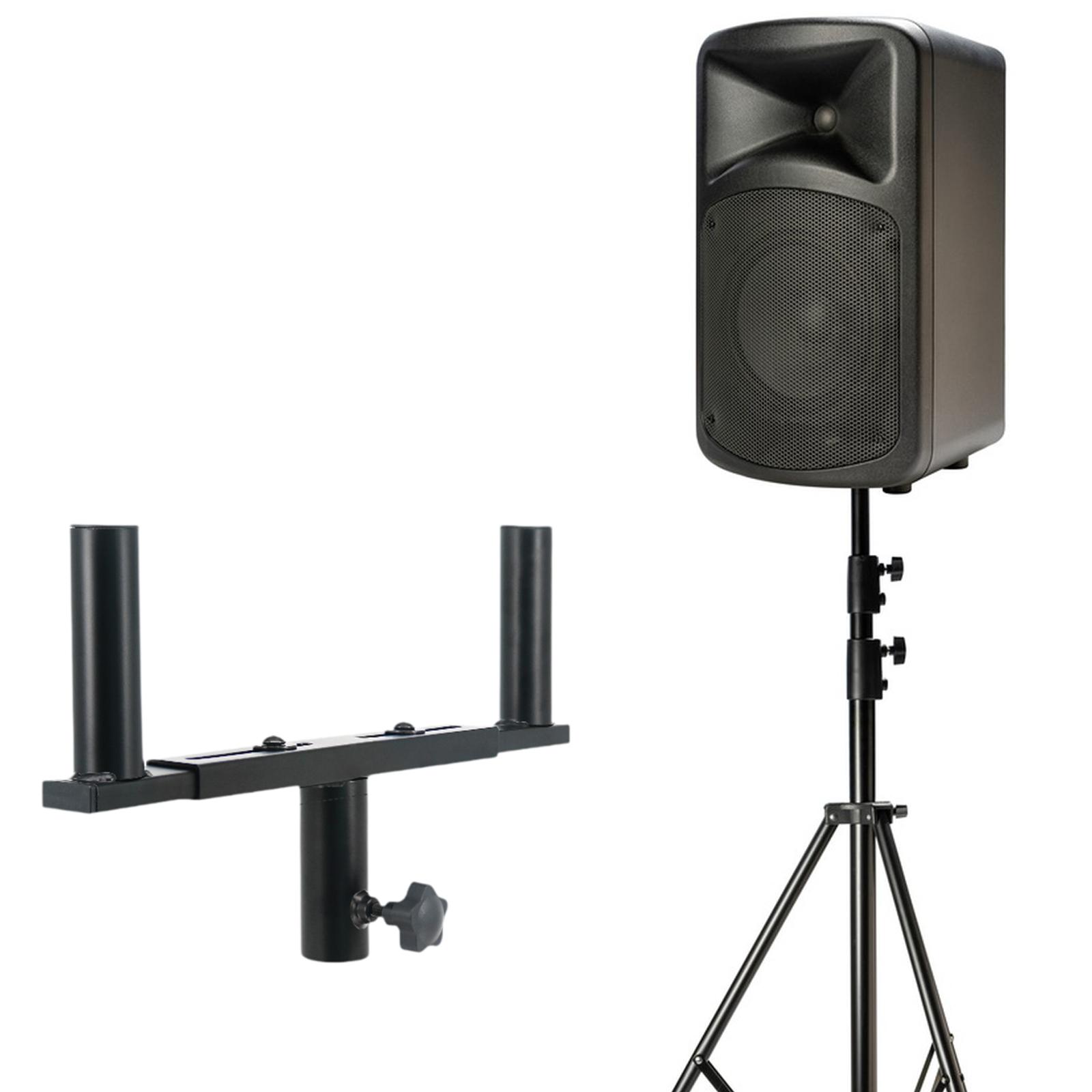Double Speaker Mount Floor-Sta - Speaker Stand Tripod のレビューと価格