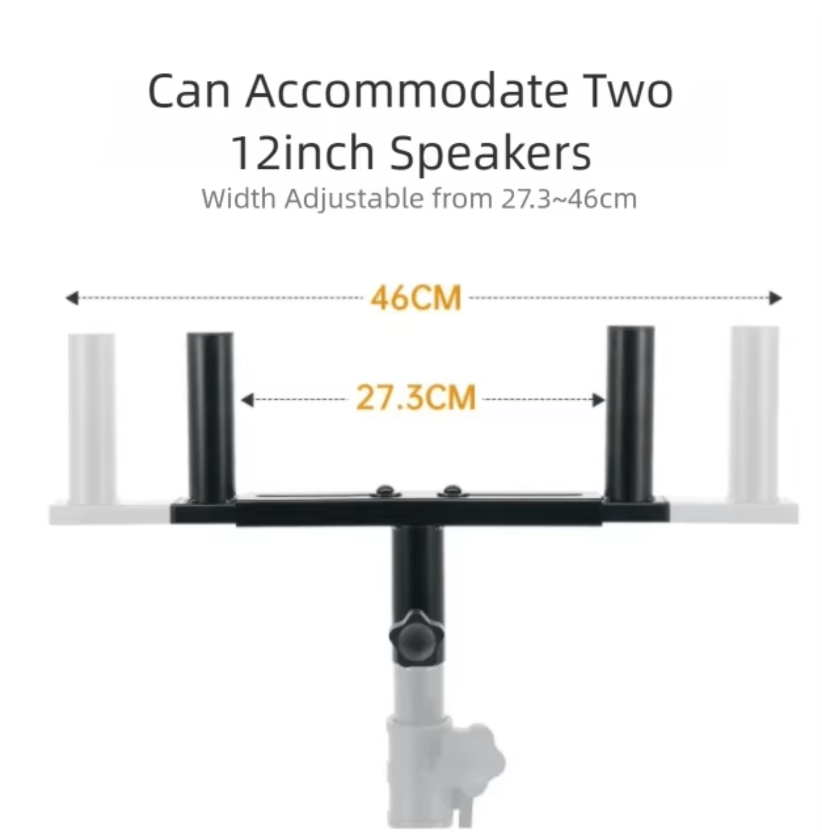 Double Speaker Mount Floor-Sta - Speaker Stand Tripod のレビューと価格